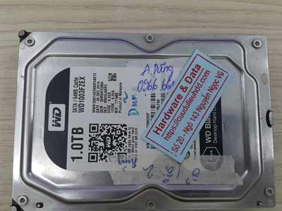 lấy lại dữ liệu ổ cứng Western 1TB mất định dạng