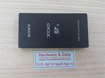 Cứu dữ liệu thẻ nhớ Sony 128GB mất dữ liệu