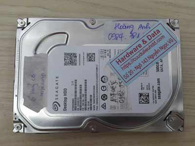 phục hồi dữ liệu ổ cứng seagate 500GB chết cơ