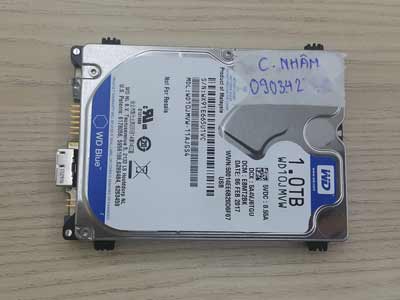Khôi phục dữ liệu ổ cứng Western 1TB lỗi cơ