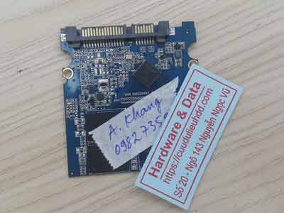 phục hồi dữ liệu ổ cứng SSD 120GB bị lỗi chip