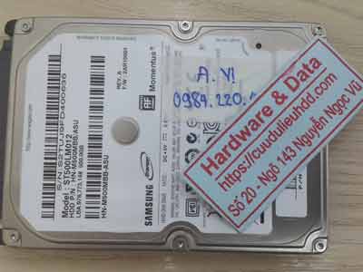 Phục hồi dữ liệu ổ cứng Seagate 500GB Bad sector