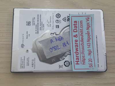 Cứu dữ liệu ổ cứng Seagate 1TB chết cơ
