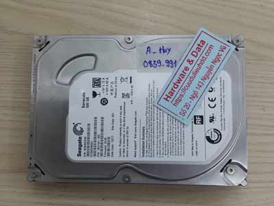 khôi phục dữ liệu ổ cứng Seagate 500GB chết cơ