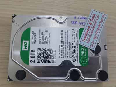 Cứu dữ liệu ổ cứng Western 2TB hỏng đầu từ