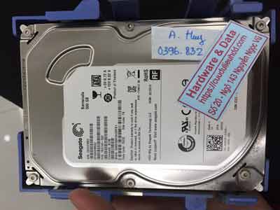 phục hồi dữ liệu seagate 500GB virus mã hóa