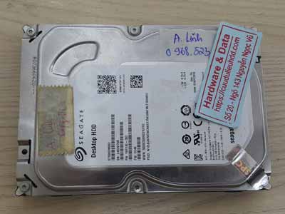 lấy lại dữ liệu Seagate 500GB virus mã hóa