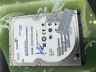 Khôi phục dữ liệu Seagate 500GB đầu từ lỗi