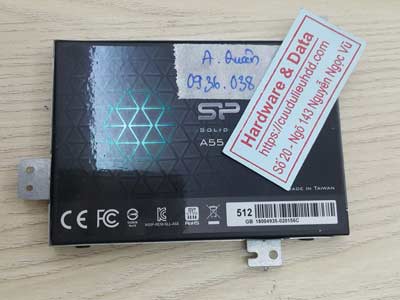 lấy lại dữ liệu ổ cứng SSD SP 512GB virus mã hóa