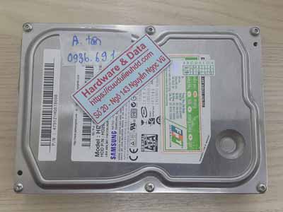 khôi phục dữ liệu ổ cứng Samsung 250GB chết cơ