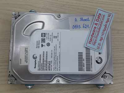 Cứu dữ liệu ổ cứng Seagate 500GB đầu từ lỗi