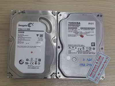 Khôi phục dữ liệu ổ cứng camera Seagate 2TB