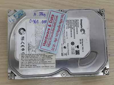 Khôi phục Seagate 250GB đầu từ lỗi