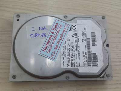 Phục hồi dữ liệu ổ cứng Hitachi 40GB đầu từ lỗi
