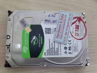 Lấy lại dữ liệu ổ cứng Seagate 4TB Badsector