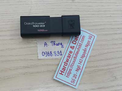 Lấy lại dữ liệu USB kingston 128GB mất dữ liệu