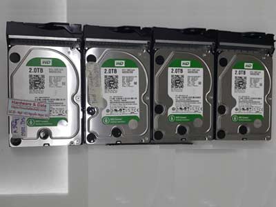 Cứu dữ liệu Qnap ổ cứng Western 2TB