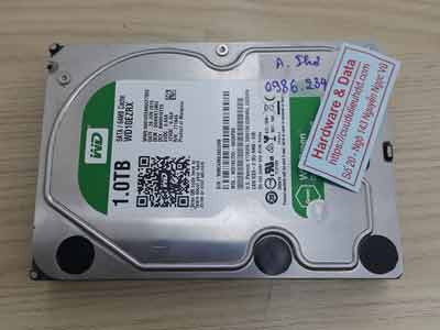 Cứu dữ liệu ổ cứng Western 1TB virus mã hóa