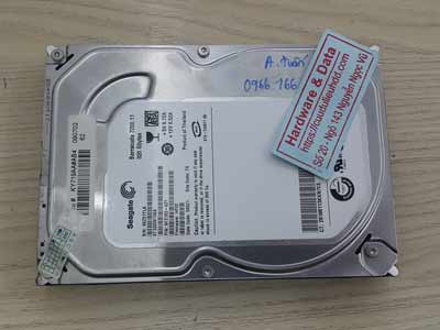 Phục hồi dữ liệu ổ cứng Seagate 320GB bad nặng