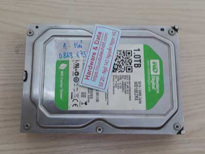 cứu dữ liệu ổ cứng Western 1TB mát dữ liệu