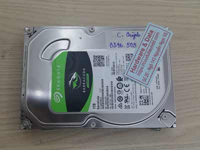 lấy lại dữ liệu ổ cứng Seagate 1TB virus mã hóa