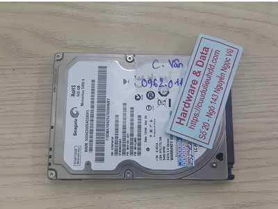 Cứu dữ liệu ổ cứng Seagate 500GB chết cơ