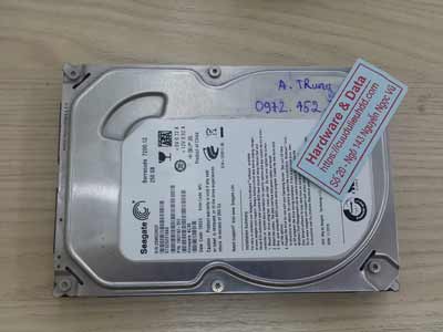 Khôi phục dữ liệu ổ cứng Seagate 250GB đầu từ lỗi