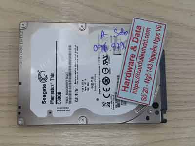 Phục hồi dữ liệu ổ cứng Seagate 500Gb đầu từ lỗi