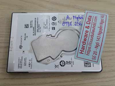 Khôi phục dữ liệu ổ cứng Seagate 1TB chết cơ