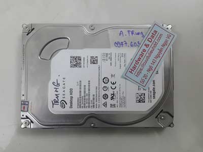 Cứu dữ liệu ổ cứng Seagate 500GB virus mã hóa