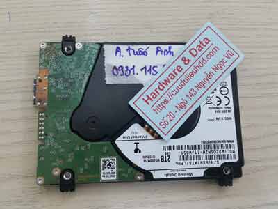 Phục hồi dữ liệu ổ cứng Western 2TB Bad nặng