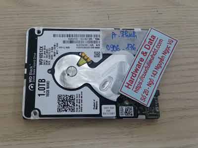 phục hồi dữ liệu ổ cứng Western 1TB hỏng đầu từ