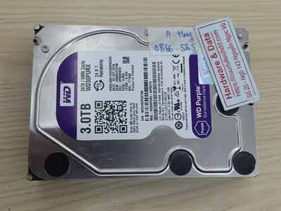 lấy lại dữ liệu ổ cứng Western 3TB chết cơ