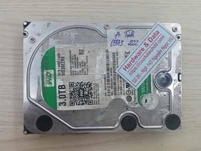 cứu dữ liệu ổ cứng Western 3TB mất định dạng