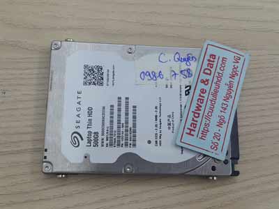 phục hồi dữ liệu ổ cứng Seagate 500GB chết cơ