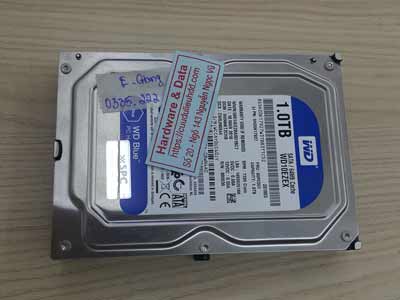 Cứu dữ liệu ổ cứng Western 1TB mất dữ liệu