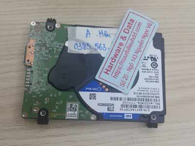 phục hồi dữ liệu ổ cứng Western 2TB đầu từ lỗi