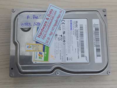 Lấy lại dữ liệu ổ cứng Samsung 320GB chết cơ