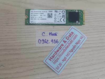 phục hồi dữ liệu SSD 256GB chip lỗi