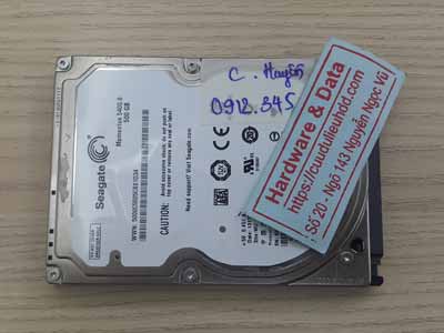 phục hồi dữ liệu ổ cứng Seagate 500GB đầu từ lỗi