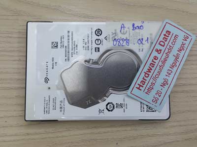 khôi phục dữ liệu ổ cứng seagate 1TB lỗi đầu từ