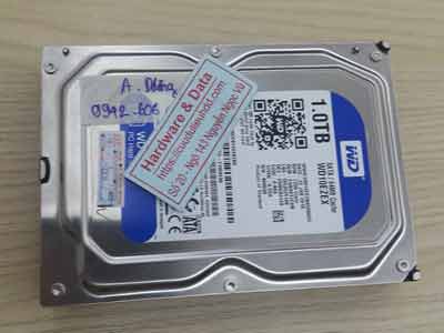 Cứu dữ liệu ổ cứng Western 1TB mất dữ liệu