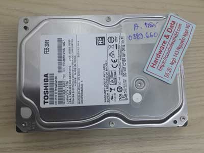 Cứu dữ liệu ổ cứng Toshiba 1TB mất dữ liệu