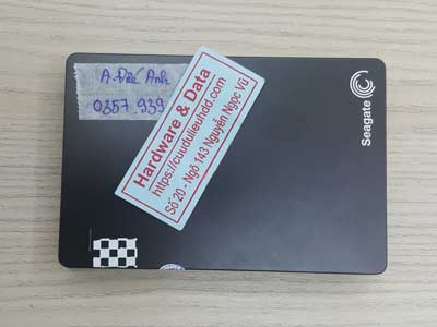 phục hồi dữ liệu ổ cứng Seagate 1TB mất phân vùng