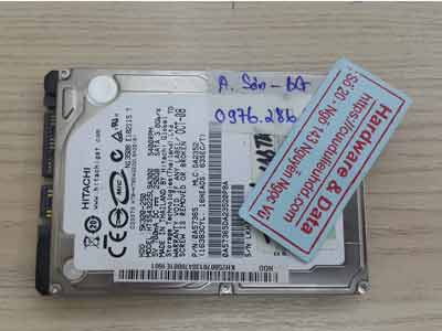 Phục hồi dữ liệu ổ cứng Hitachi 250GB chết cơ
