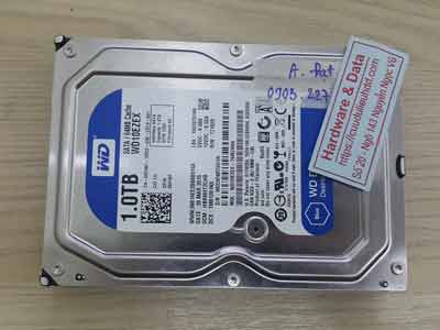 khôi phục dữ liệu ổ cứng Western 1TB mất dữ liệu