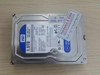 Khôi phục dữ liệu ổ cứng Western 1TB
