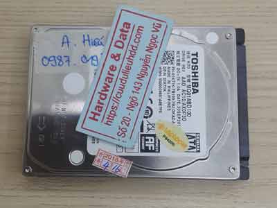 Cứu dữ liệu ổ cứng Toshiba 1TB chết cơ