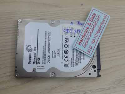 Khôi phục dữ liệu ổ cứng Seagate 500GB đầu từ lỗi