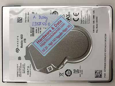 Lấy lại dữ liệu ổ cứng Seagate 2TB đầu từ lỗi